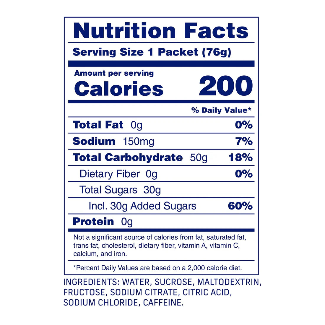 Carbs Fuel Gel Caffeinated 50g