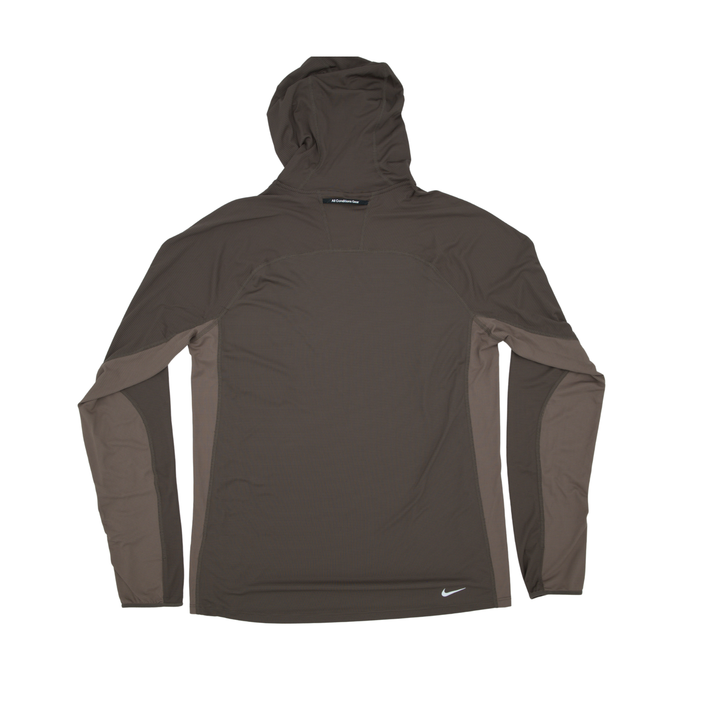 Men's RFRW Text ACG "Solar Chase" Dri-FIT UV Protection Hooded Trail Running Top
