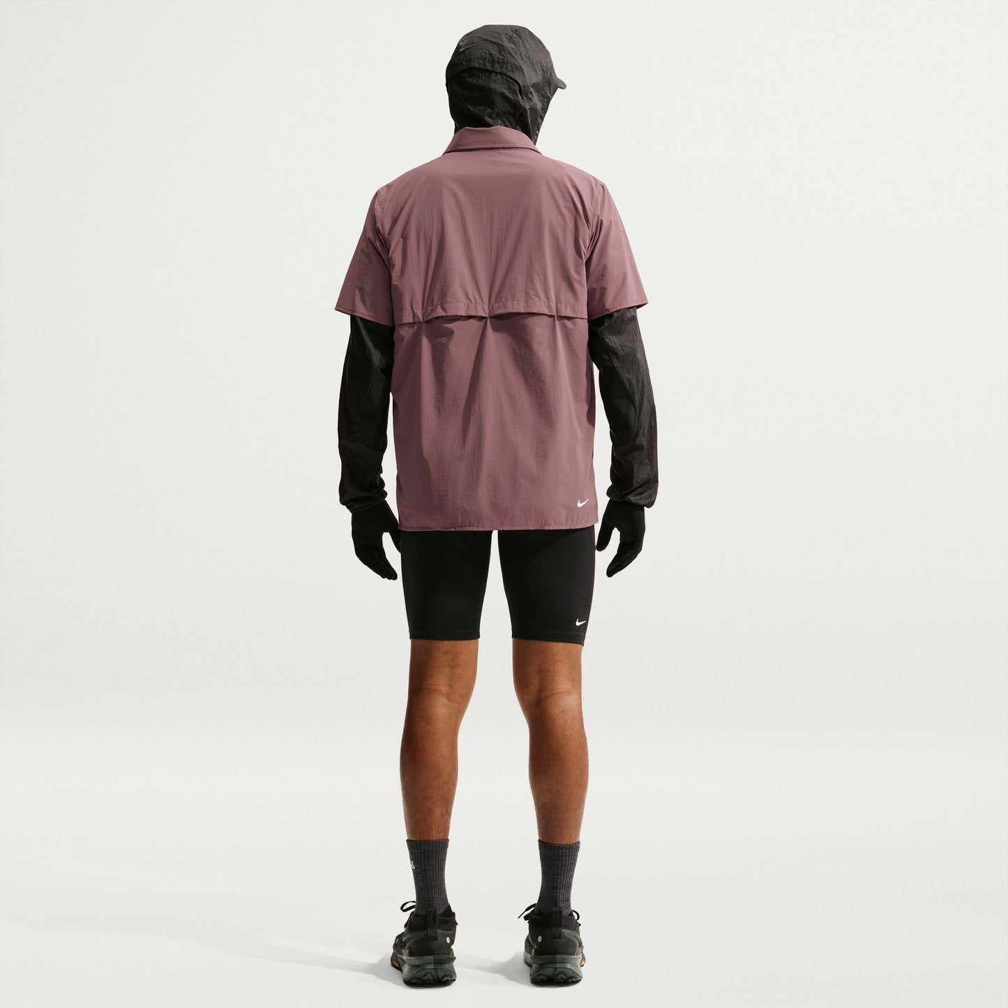 Men's ACG "Aireez" Button-Up Trail Running Top