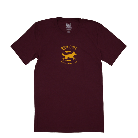 Unisex Kick Dirt Run Flagstaff Tee