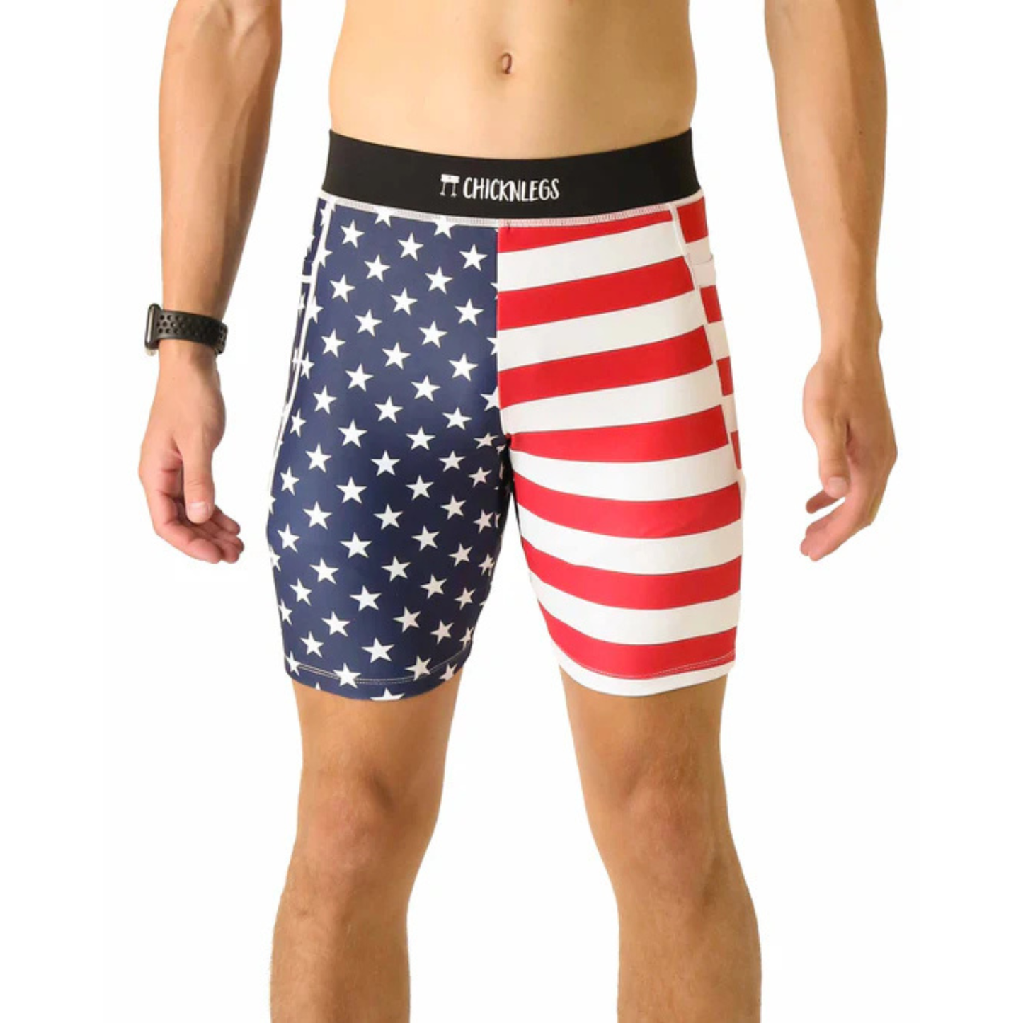 Men's 8" Half Tights