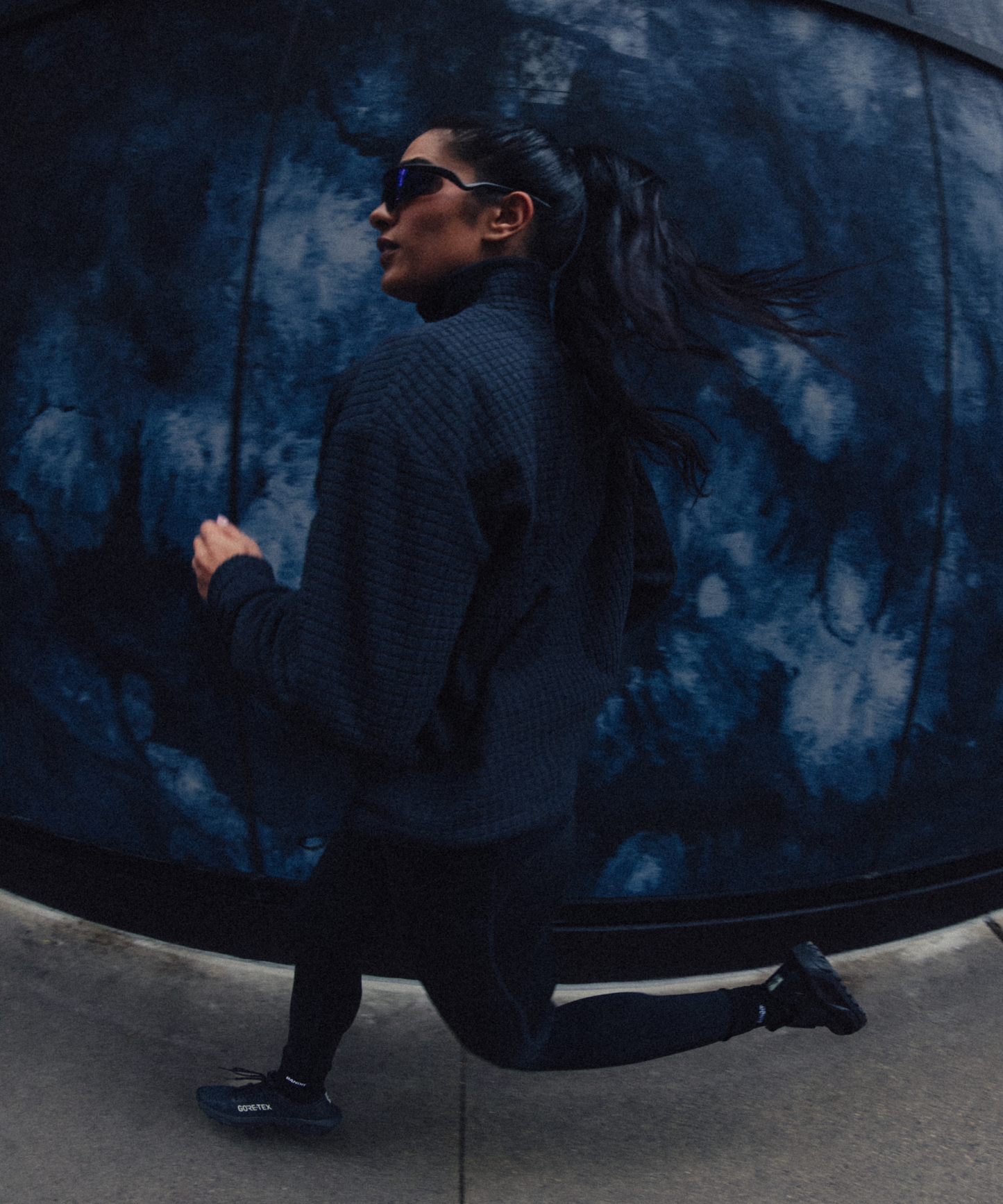 Women's MacroSoft Grid Quarter Zip